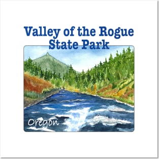 Valley of the Rogue State Park, Oregon Posters and Art